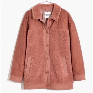 Madewell Hybrid Sherpa Jacket